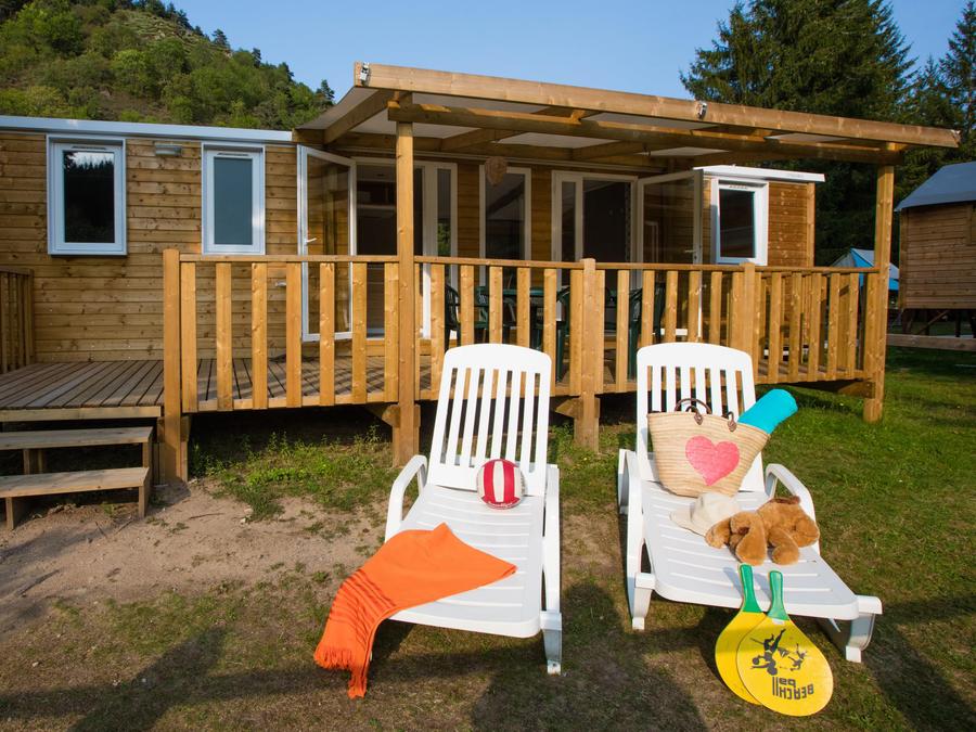 Mobilhome 6 personnes - ROCHEBARON - Mobil Home 5* 6 pers 0
