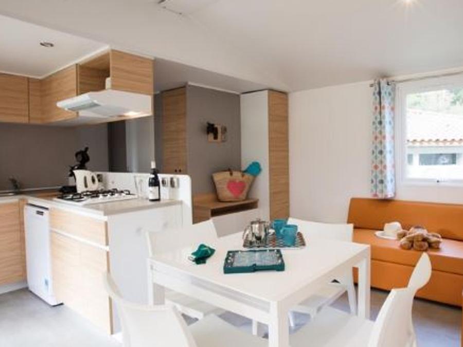Mobilhome 6 personnes - ROCHEBARON - Mobil Home 5* 6 pers 2