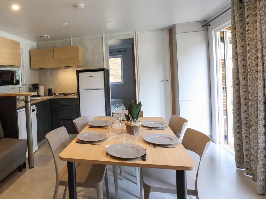 Mobilhome 7 personnes - LA TRIBU- Mobil Home 4* 7 pers 6