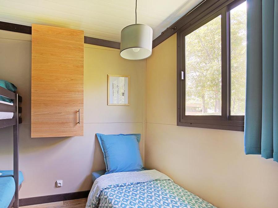 Mobilhome 5 personnes - Cottage Morea Confort 25m² 2 chambres + terrasse couverte 1/5 pers 3