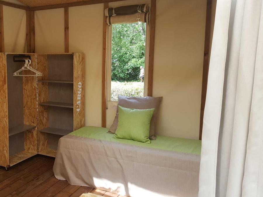 Bungalow toilé 4 personnes - Bungalow Maori Confort 17m² 2 chambres - (sans sanitaires- sans eau) 2/4 pers 5