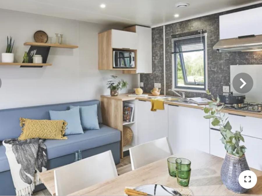 Mobilhome 4 personnes - Olivier (2023), 2 chambres 2salles de bain, grand salon (tv), terrasse, wifi 1
