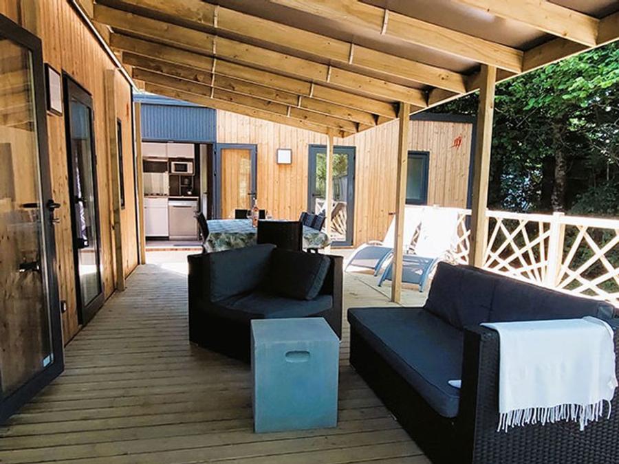 Mobilhome 8 personnes - Family Premium 8 Personnes (2023) grande terrasse semi couverte + TV +lave vaisselle+WIFI 4