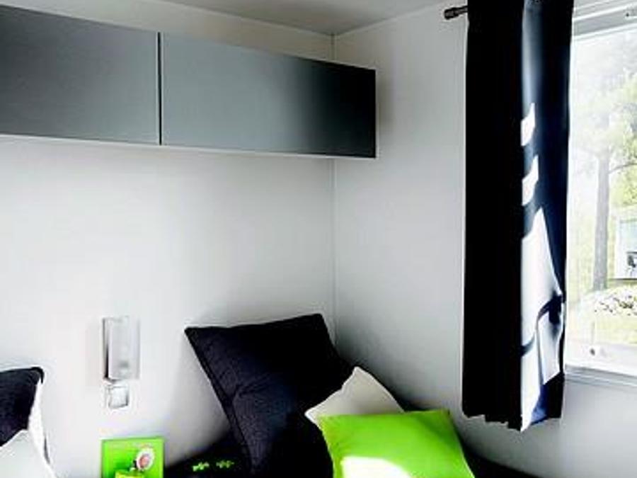 Mobilhome 6 personnes - Mobil-home Le Platane (3 chambres) + grande terrasse + TV 5
