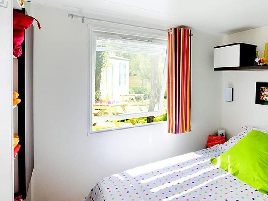 Mobilhome 6 personnes - Mobil-home Le Platane (3 chambres) BORD RIVIERE - Grande terrasse - TV 3
