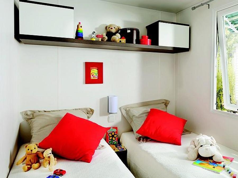 Mobilhome 6 personnes - Mobil-home Le Platane (3 chambres) BORD RIVIERE - Grande terrasse - TV 4