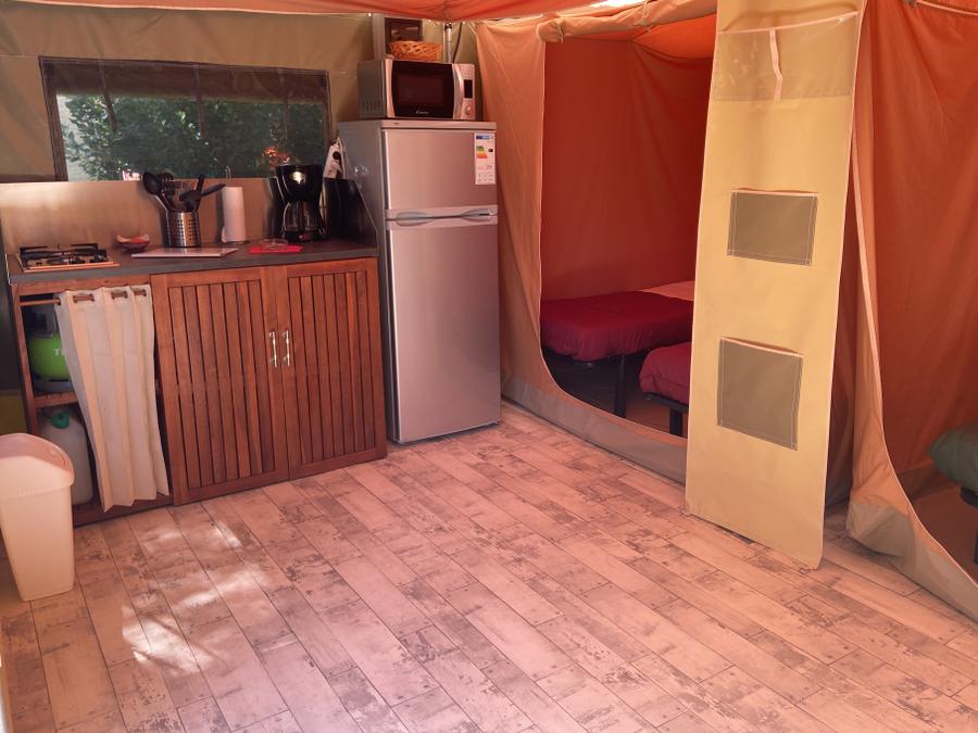 Bungalow toilé 4 personnes - Bengali Standard - sans sanitaires 1