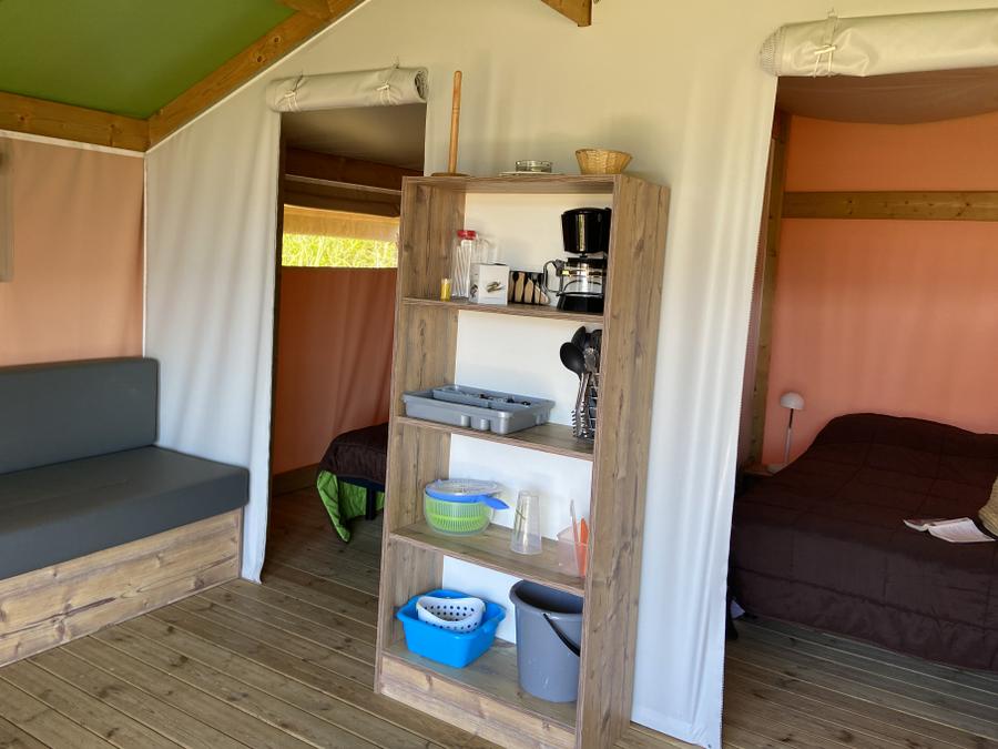 Bungalow toilé 5 personnes - Lodge Confort Freeflower 2