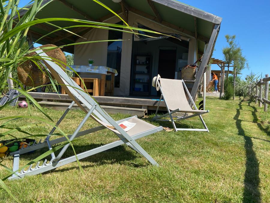 Bungalow toilé 5 personnes - Lodge Confort Freeflower 1