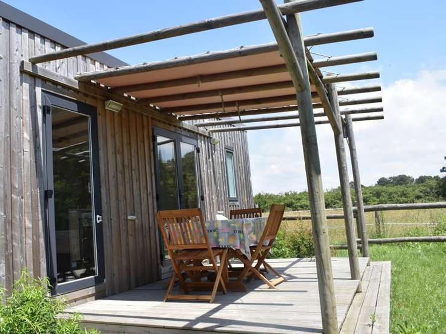 Mobilhome 4 personnes - Cottage Premium 28m² (2 chambres) + terrasse couverte + LV + TV + Draps + serviettes 0