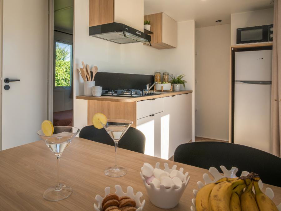 Mobilhome 5 personnes - Premium - 2 chambres + Terrasse + LV 1