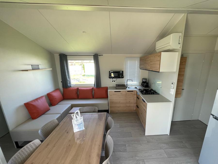 Mobilhome 8 personnes - Mobil-home 4 chambres confort 1