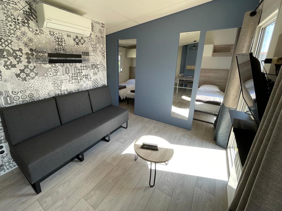 Mobilhome 6 personnes - Mobil-home Premium 3 chambres 4