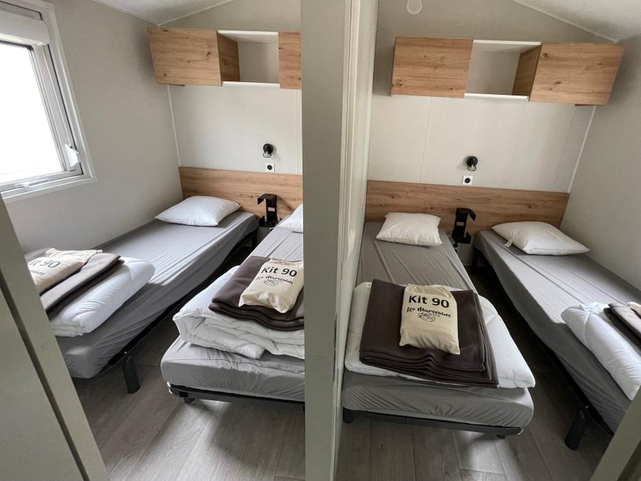 Mobilhome 6 personnes - Mobil-home 3 chambres confort 2