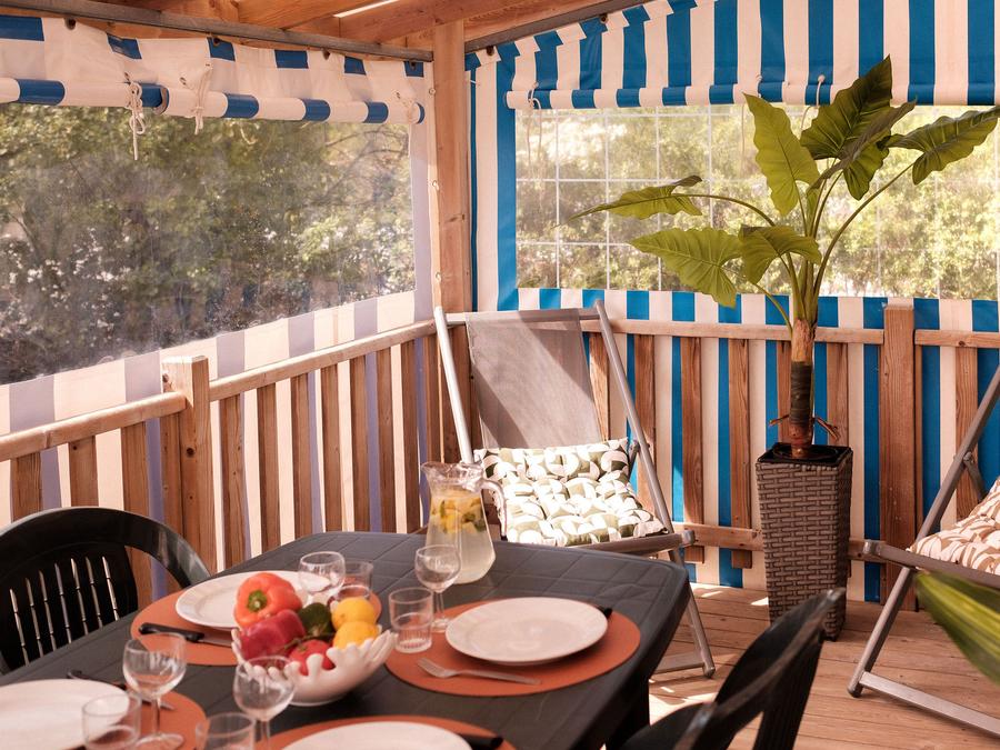 Mobilhome 4 personnes - Cottage Confort 2 chambres 1
