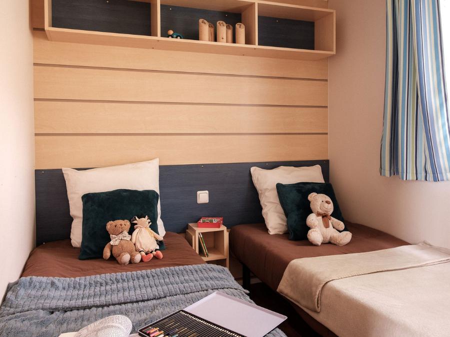 Mobilhome 4 personnes - Cottage Confort 2 chambres 5