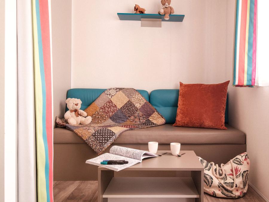 Mobilhome 4 personnes - Cottage Cosy 2 chambres 3