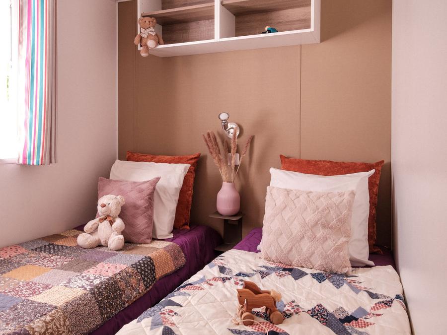 Mobilhome 4 personnes - Cottage Cosy 2 chambres 5