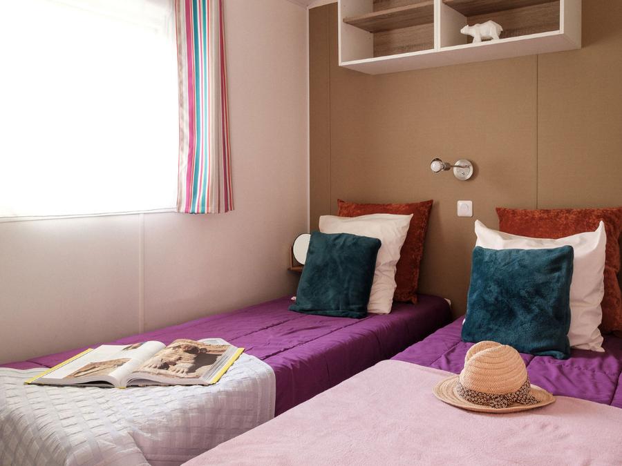 Mobilhome 8 personnes - Cottage Confort 4 chambres 5