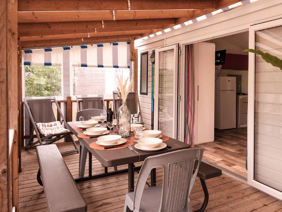 Mobilhome 8 personnes - Cottage Confort 4 chambres 0