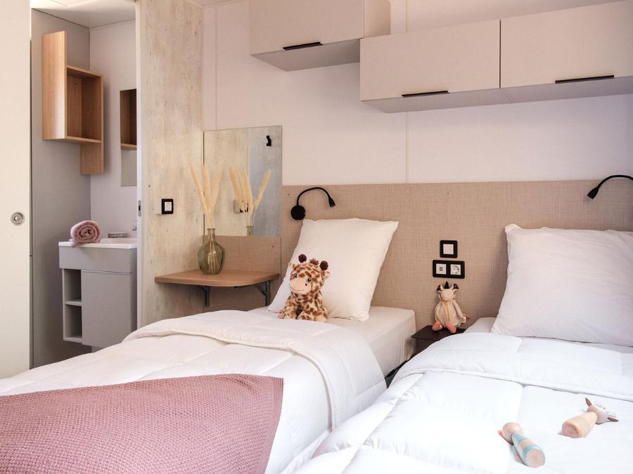 Mobilhome 4 personnes - Cottage Premium 2 chambres 2 salles de bain 4