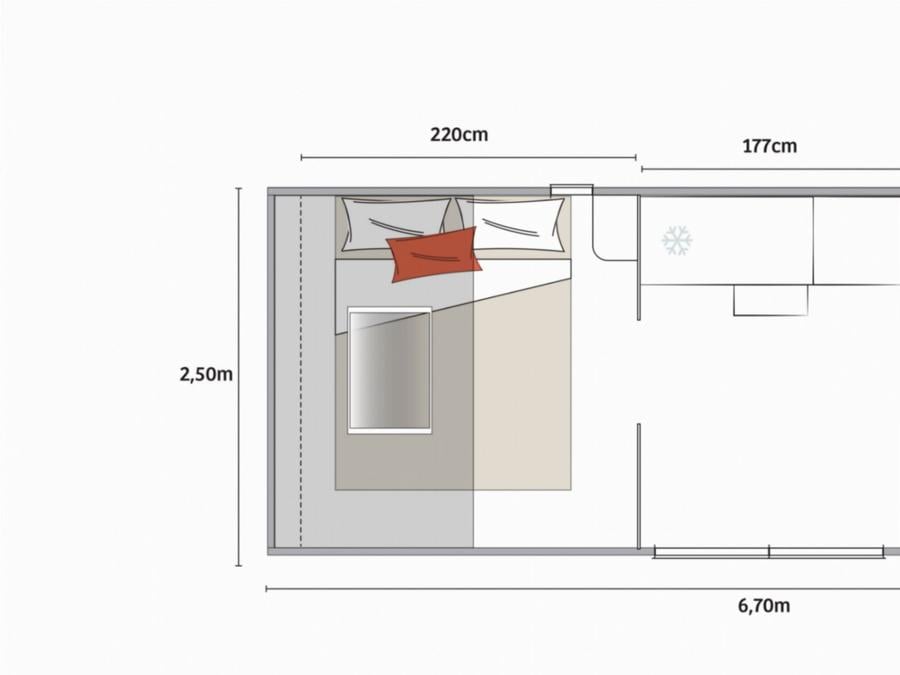 Bungalow toilé 4 personnes - TENTE COCO SWEET (Sans sanitaires) (EDEN) 9