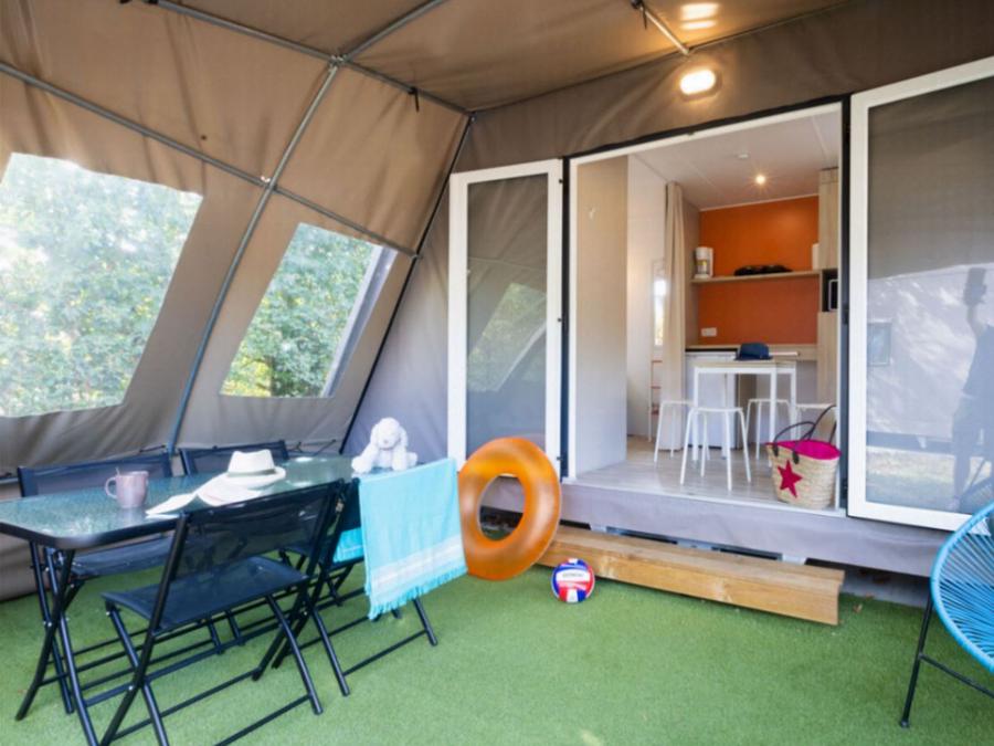 Bungalow toilé 4 personnes - TENTE COCO SWEET (Sans sanitaires) (EDEN) 1