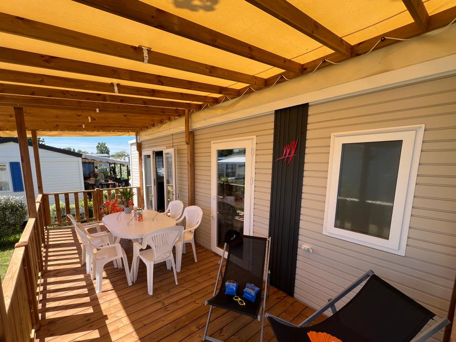 Mobilhome 6 personnes - C- Mobil-home Caraïbes 2 chambres 1