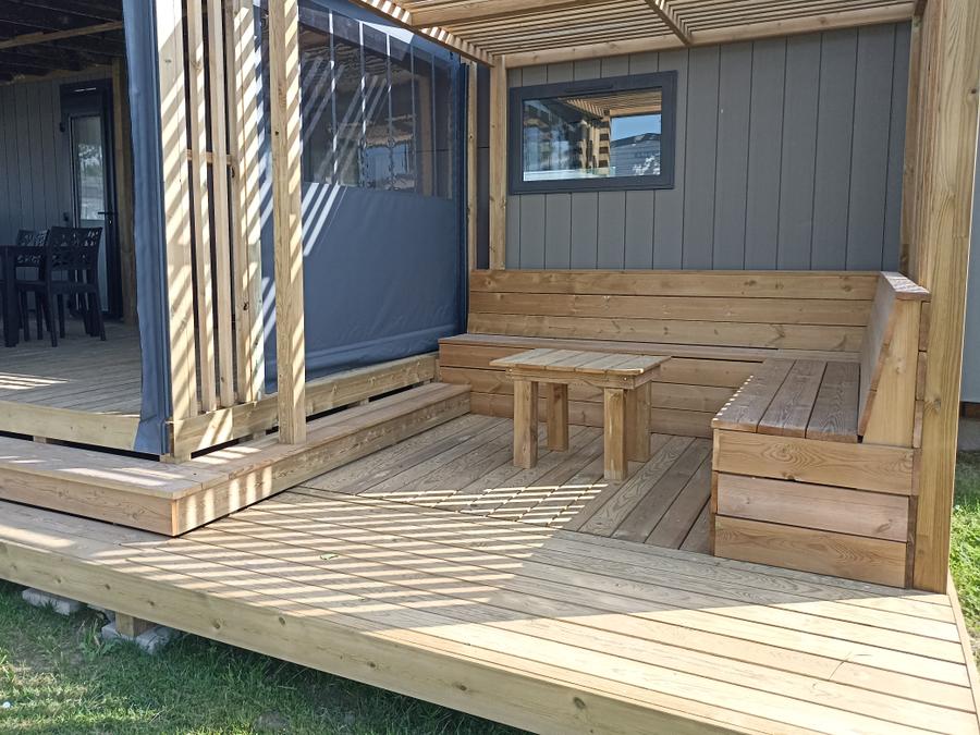 Mobilhome 5 personnes - C- Mobil Home Méditerranée -2 chambres 6