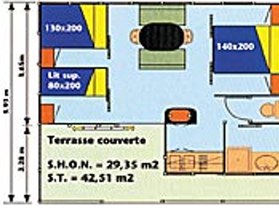 Chalet 6 personnes - Class 3 1