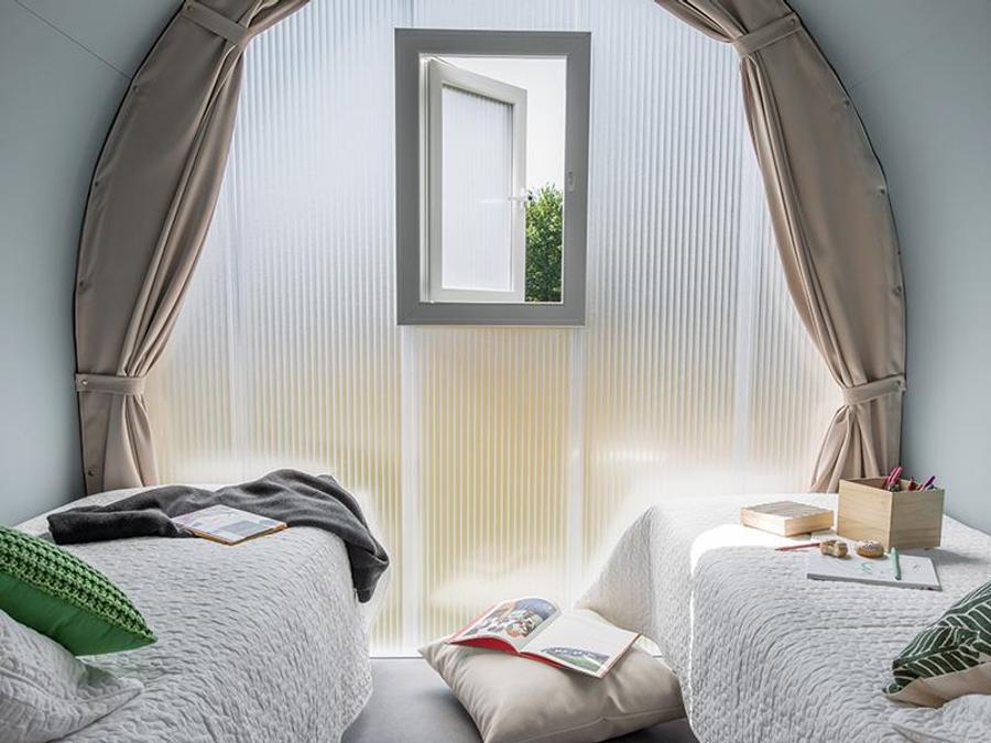 Tente en toile et en bois 2 personnes - Bungalow Coco sweet 7