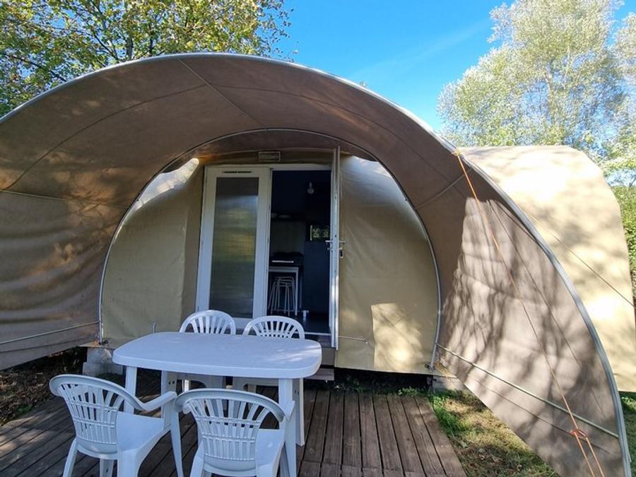 Tente en toile et en bois 2 personnes - Bungalow Coco sweet 10