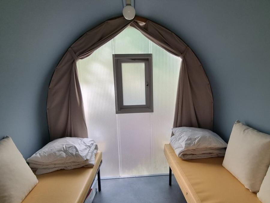 Tente en toile et en bois 2 personnes - Bungalow Coco sweet 12