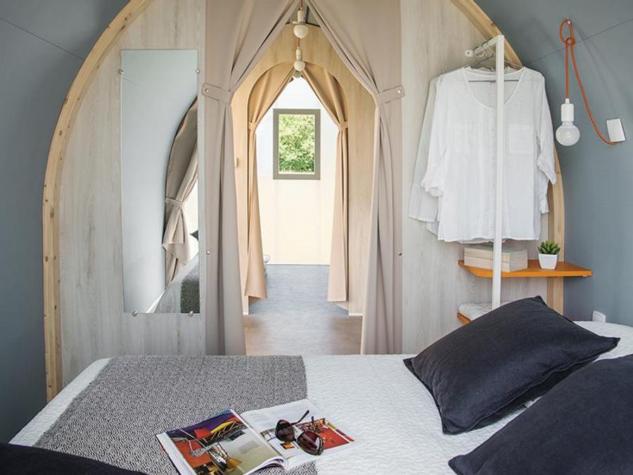 Tente en toile et en bois 2 personnes - Bungalow Coco sweet 6