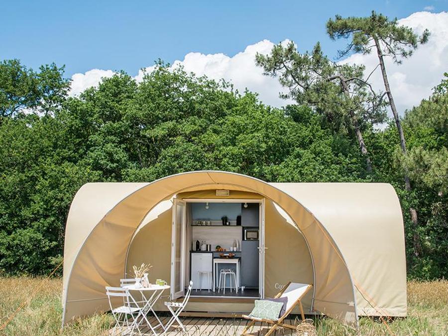 Tente en toile et en bois 2 personnes - Bungalow Coco sweet 0