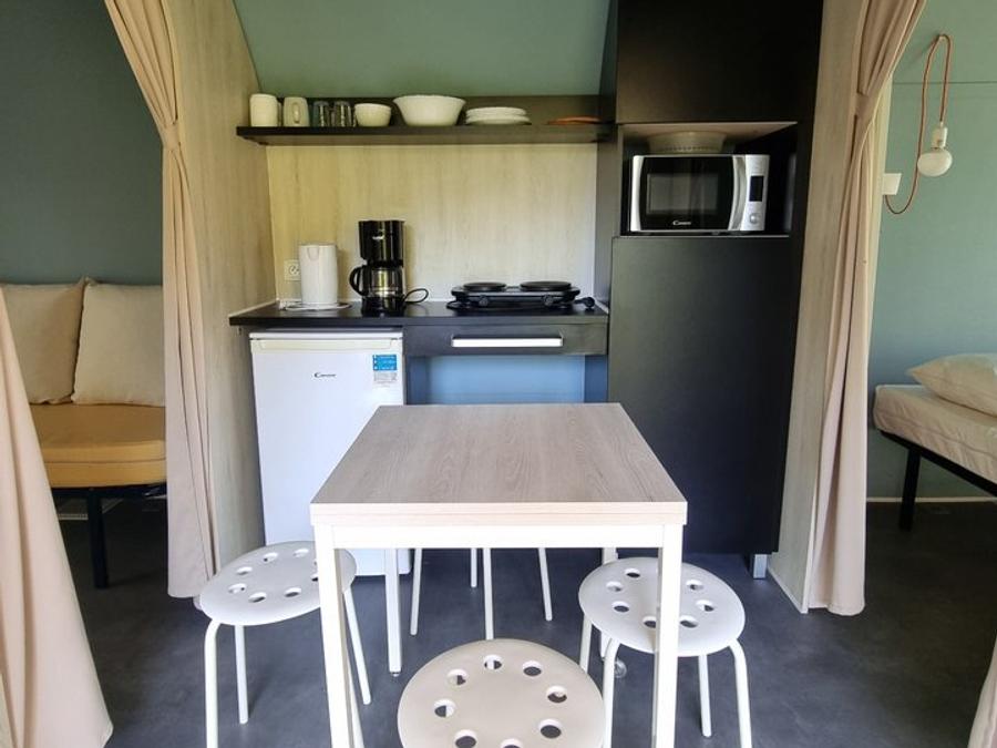 Tente en toile et en bois 2 personnes - Bungalow Coco sweet 11