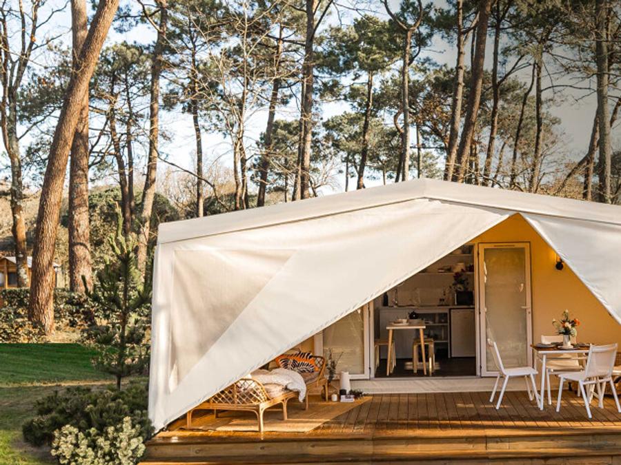 Tente en toile et en bois 2 personnes - Coco sweet 2024 0