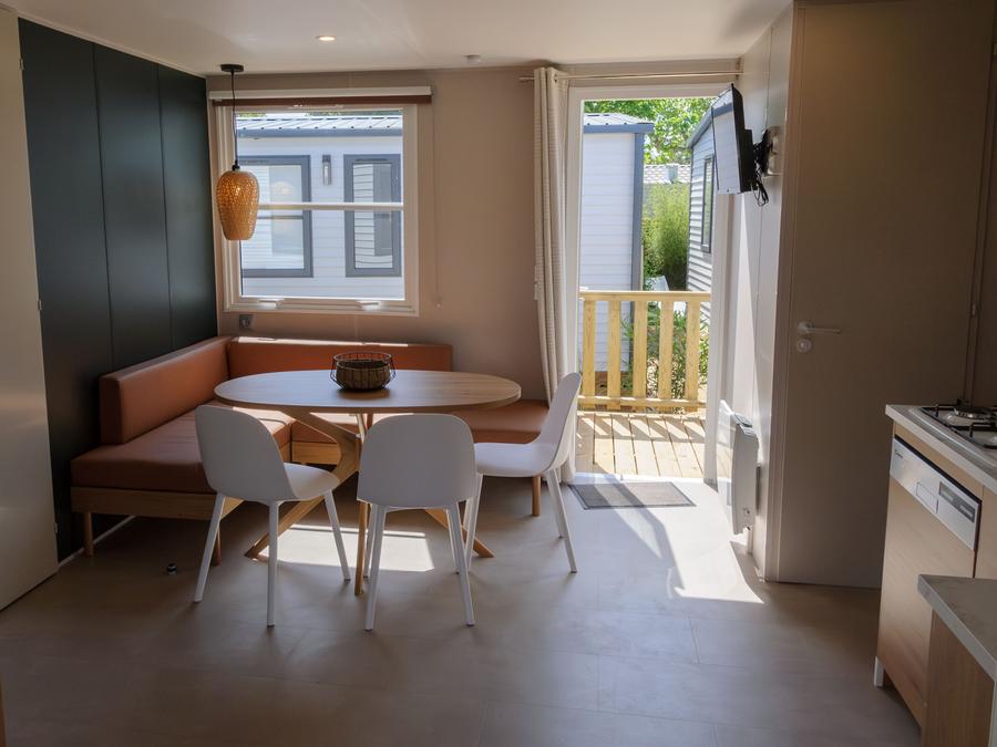 Mobilhome 6 personnes - ROSEAU CONFORT SPA 3 chambres 36m² 8