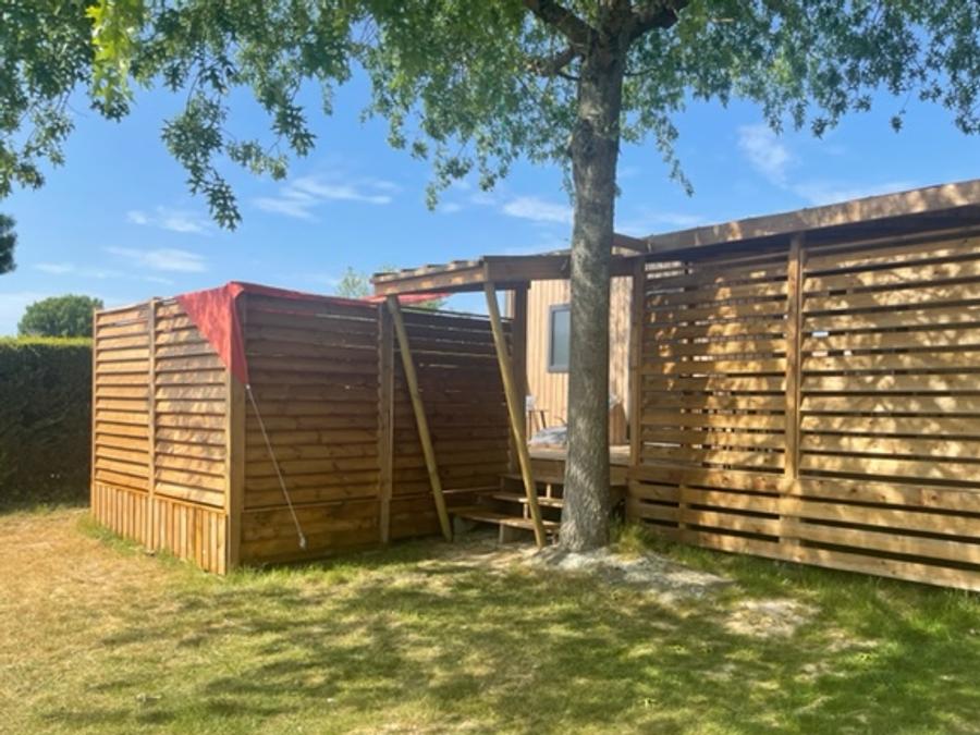 Mobilhome 4 personnes - Premium 30m² - 2 chambres + spa privatif 0