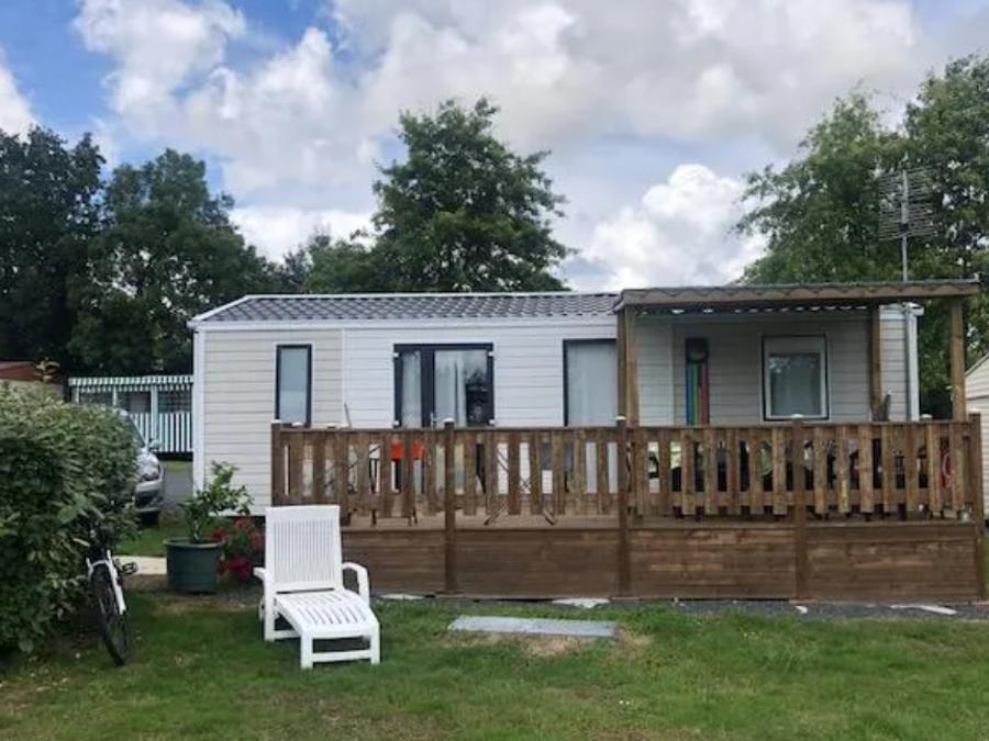 Mobilhome 6 personnes - Confort 35m² - 3 chambres + terrasse semi-couverte + TV 0