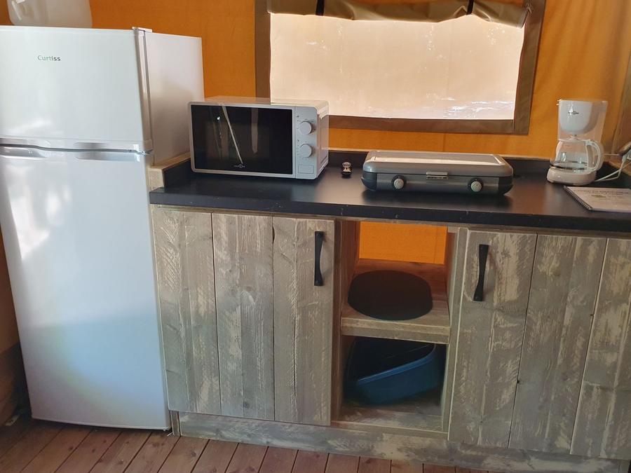 Tente en toile et en bois 4 personnes - Tente Lodge 2ch. 20m2 (2025) 5