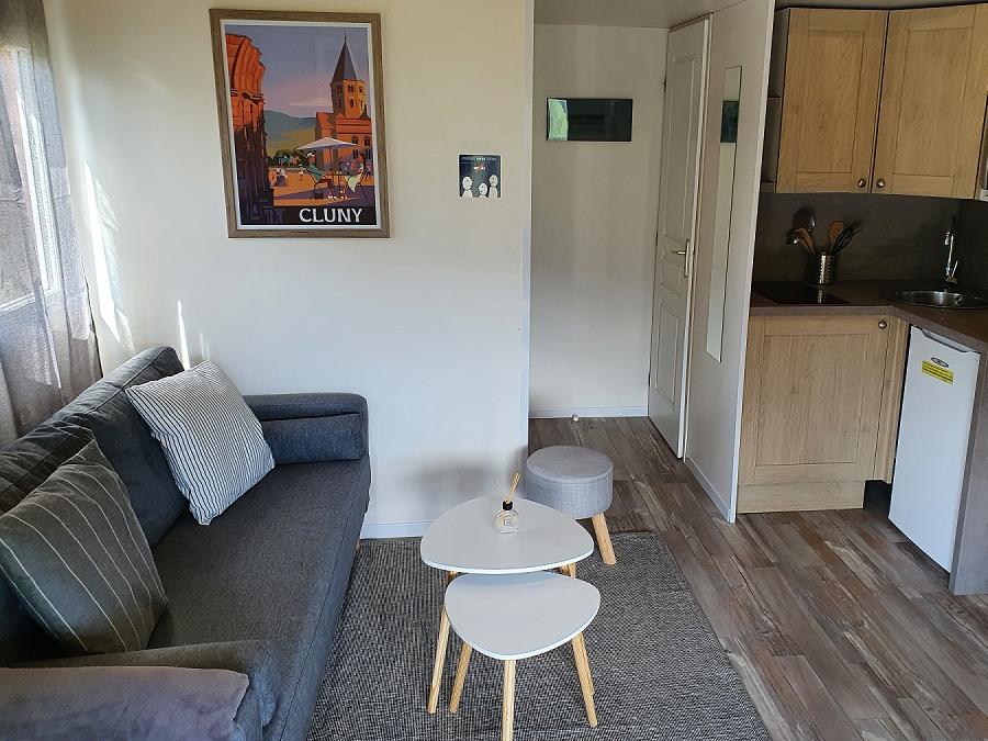 Chalet 4 personnes - Chalet Tradition Standard 28m² - 2 chambres - terrasse couverte 3