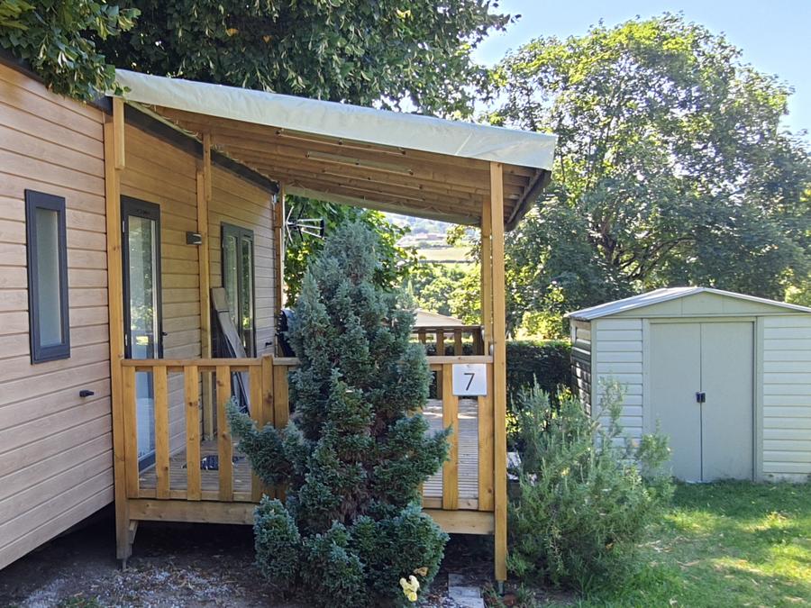 Mobilhome 4 personnes - Premium 33m² - 2 chambres - terrasse couverte 0