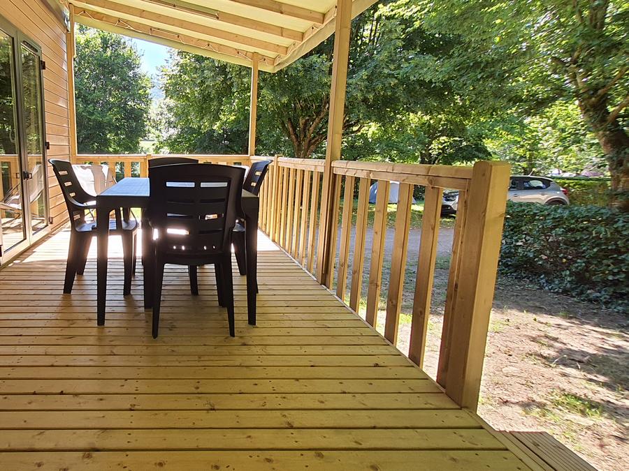 Mobilhome 4 personnes - Premium 33m² - 2 chambres - terrasse couverte 6