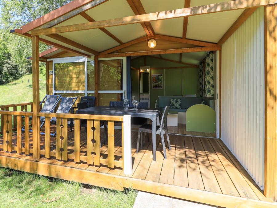 Chalet 4 personnes - Chalet Standard 28m² - 2 chambres - terrasse couverte 0