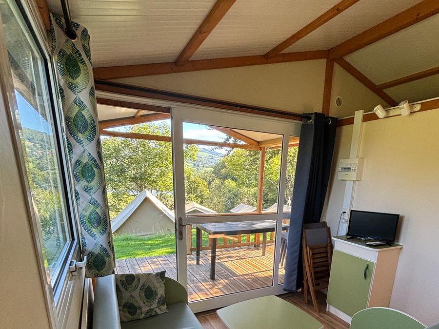 Chalet 4 personnes - Chalet Standard 28m² - 2 chambres - terrasse couverte 1