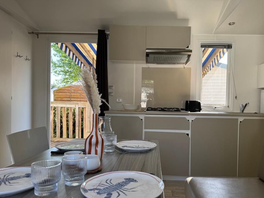 Mobilhome 6 personnes - Mobil-home Confort 24 m² - 2 chambres 4/6 pers 8
