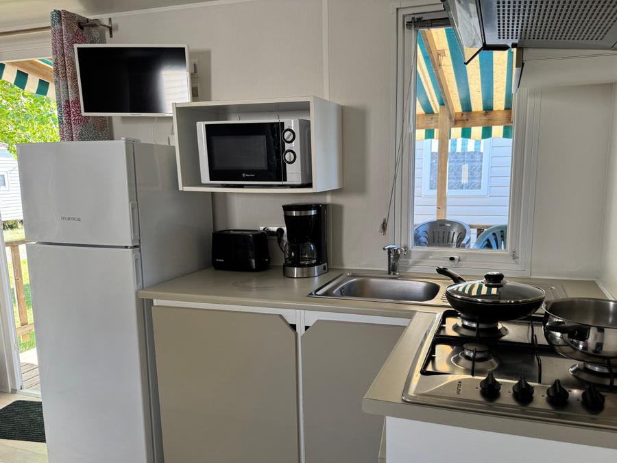 Mobilhome 8 personnes - Mobil-home Confort 30 m² - 3 chambres 6/8 pers 5