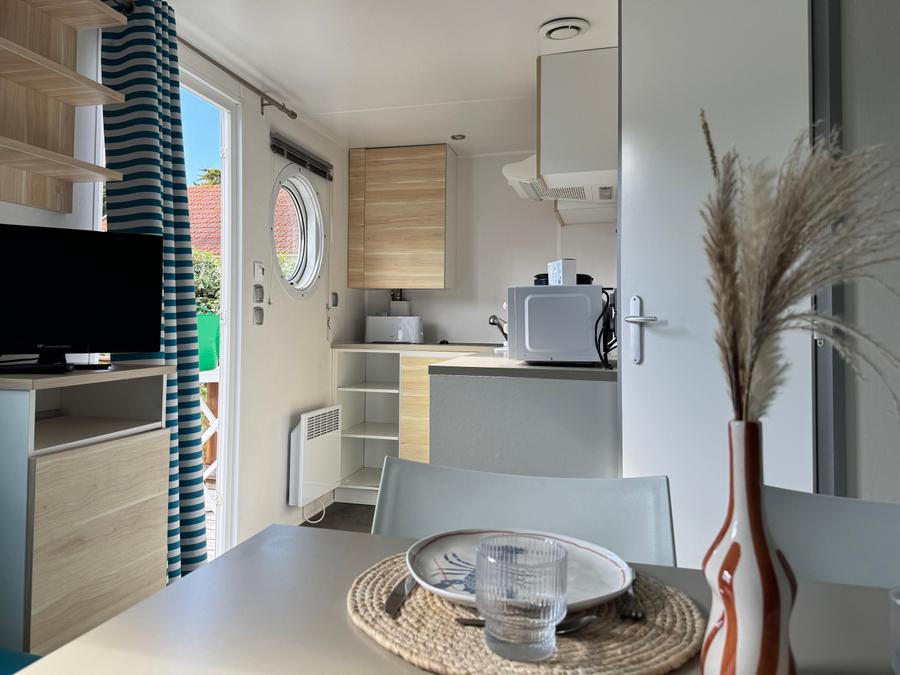 Mobilhome 2 personnes - Mobil-home Confort 16 m² - 1 chambre 2 pers 4