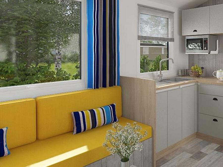 Mobilhome 8 personnes - Mobil home Confort 1